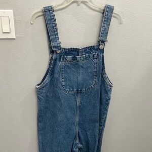 ZARA Blue Denim Overalls